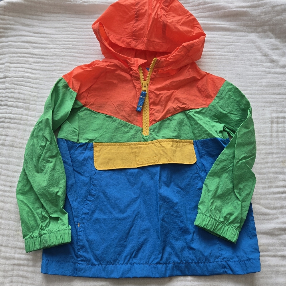 Colorful Hooded Windbreaker Jacket 5T Cat & Jack Anorak